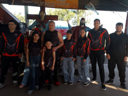 La academia STRONG de Santa Lucía participó de un evento denominado Noches de Gladiadores en la ciudad de Chajarí Entre Ríos